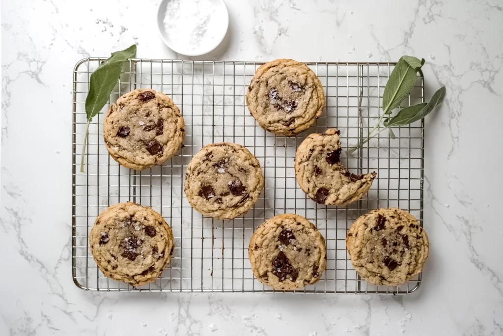 Small batch chocolate chip cookies