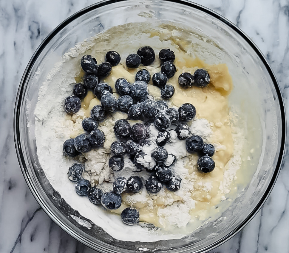 quick small batch blueberry muffin  mix 7