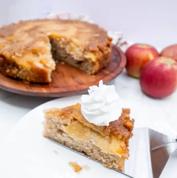 cinnamon apple upside down cake