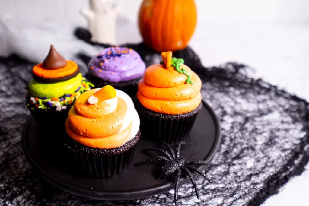 Easy halloween cupcake