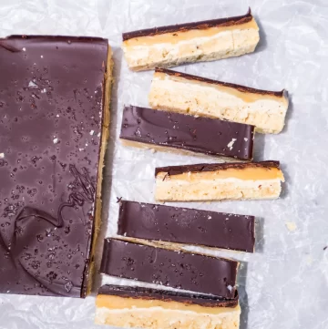 brown butter millionaire bars