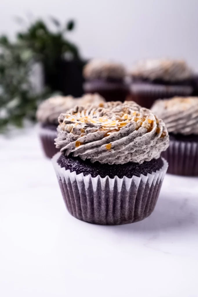 ube cupcakes