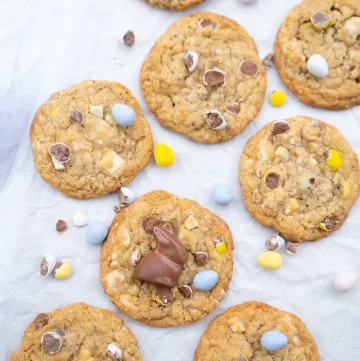 cadbury egg cookies