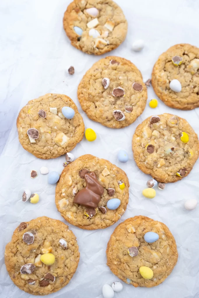 cadbury egg cookies 