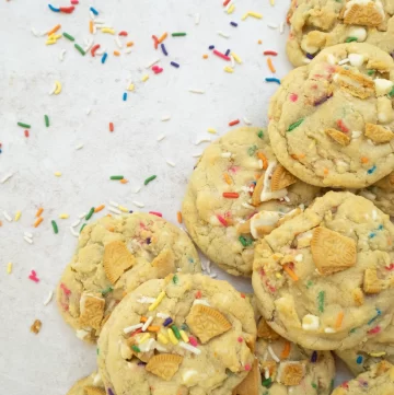 birthday cake cookies