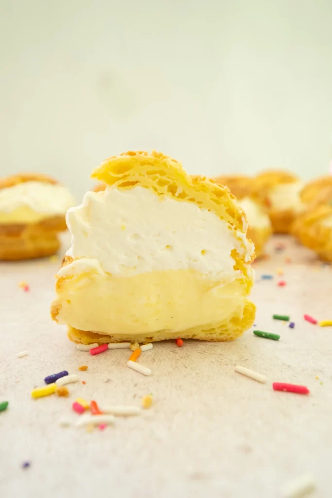 funfetti choux au craquelin