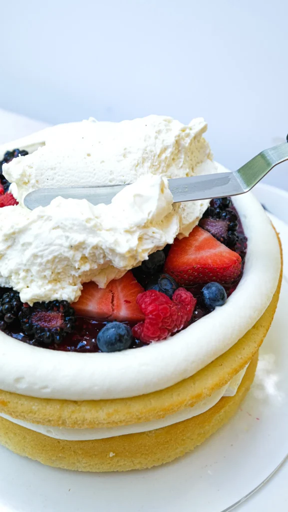 Berry Chantilly Cake 