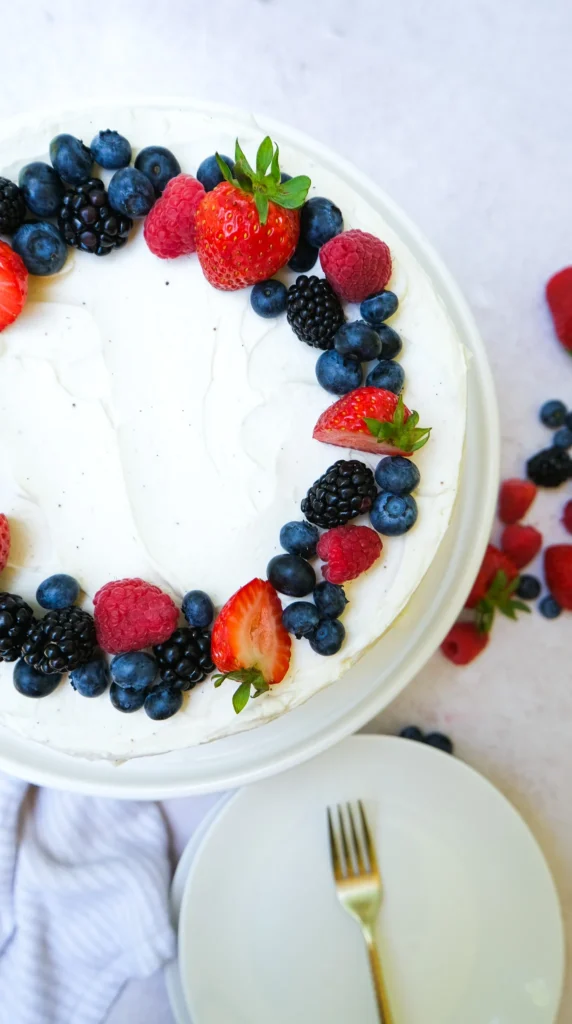 Berry Chantilly Cake 