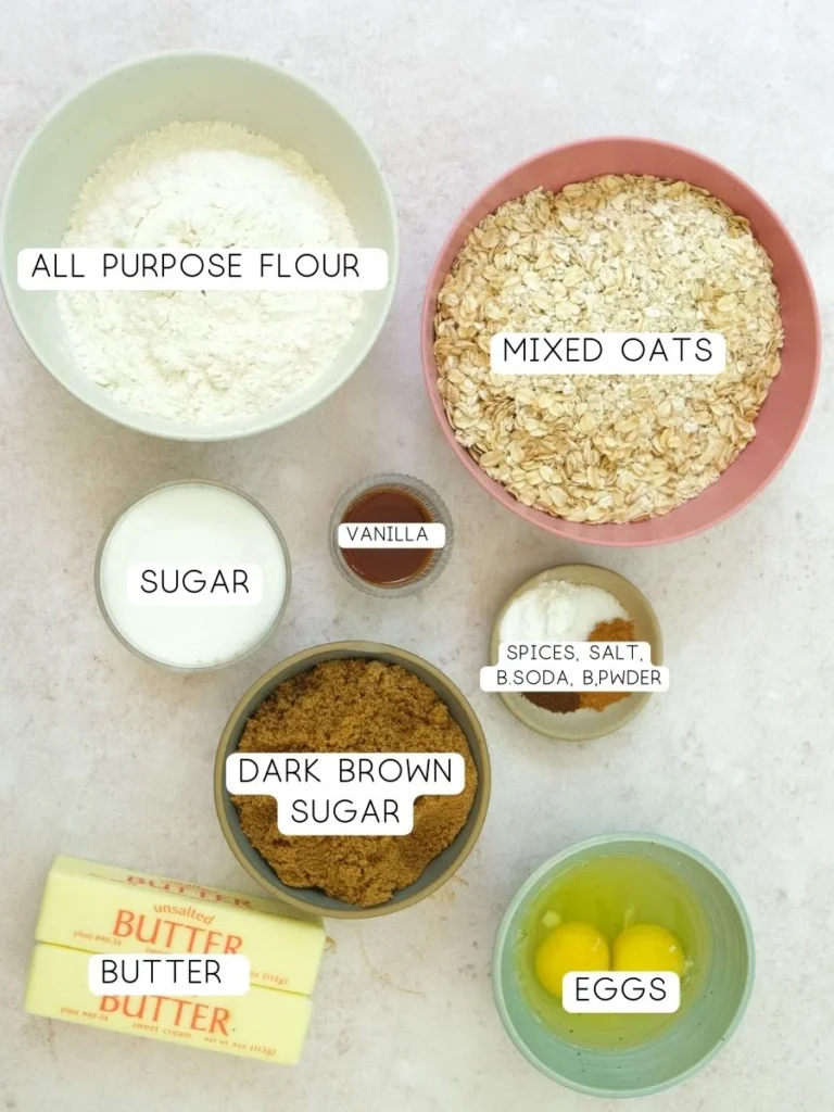 Oatmeal Cream Pies Ingredients 