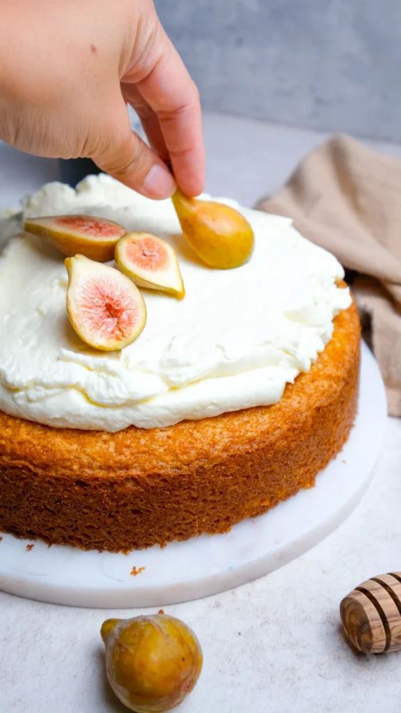 honey olive oil cake