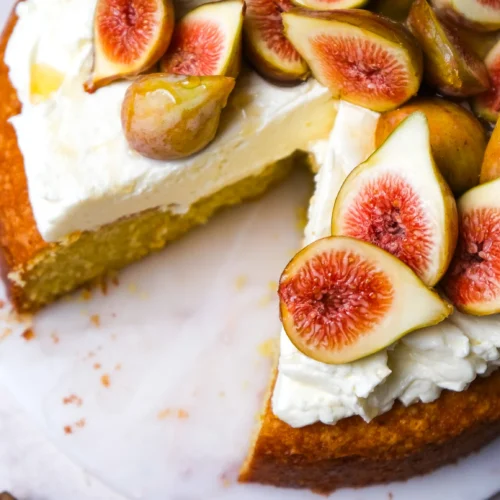 honey olive oil cake