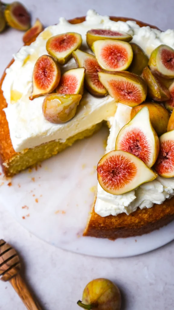 honey olive oil cake