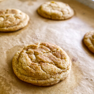 Small batch snickerdoodles