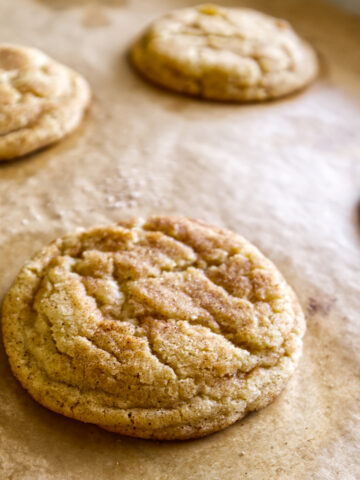 Small batch snickerdoodles