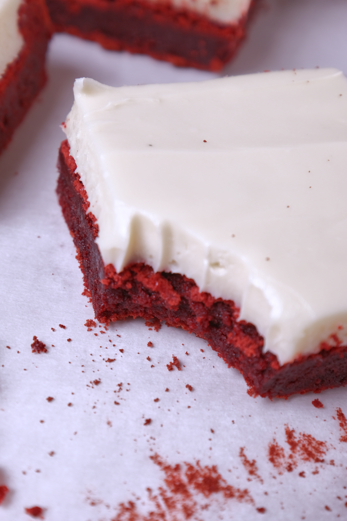 red velvet brownies biten itno 