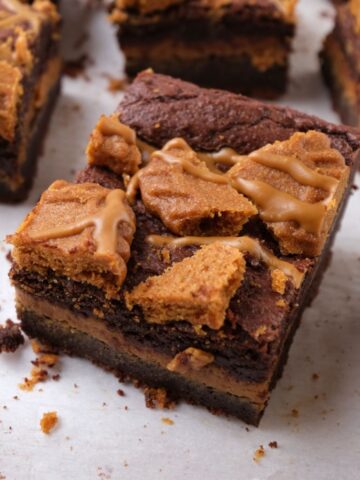 biscoff brownies featured image