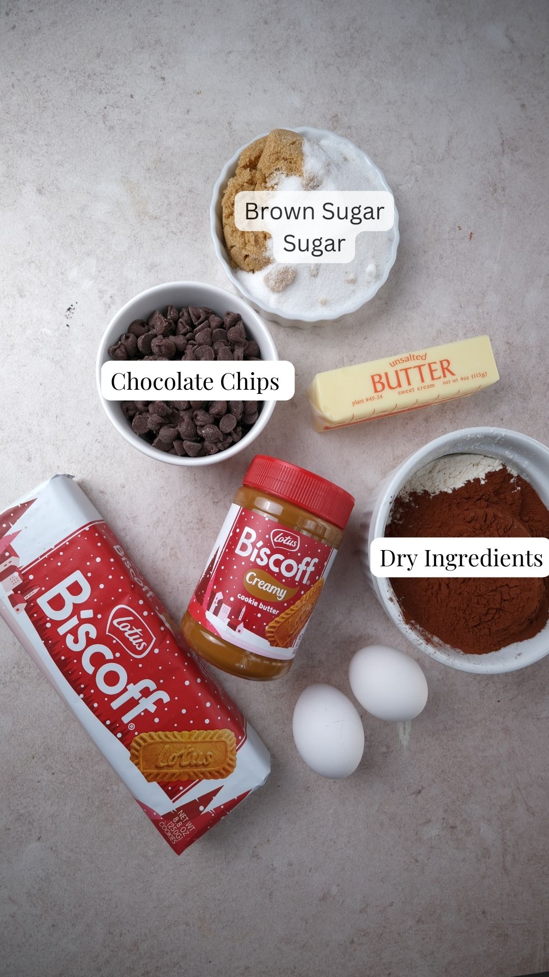 biscoff brownies ingredients 