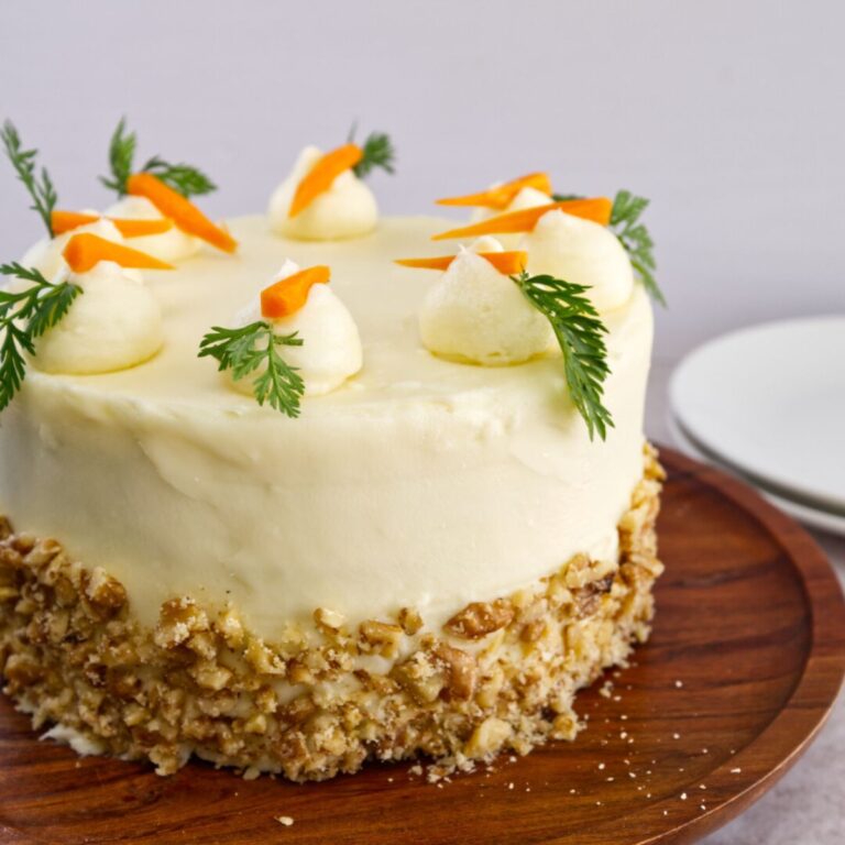 Mini Carrot Cake with Cream Cheese Frosting