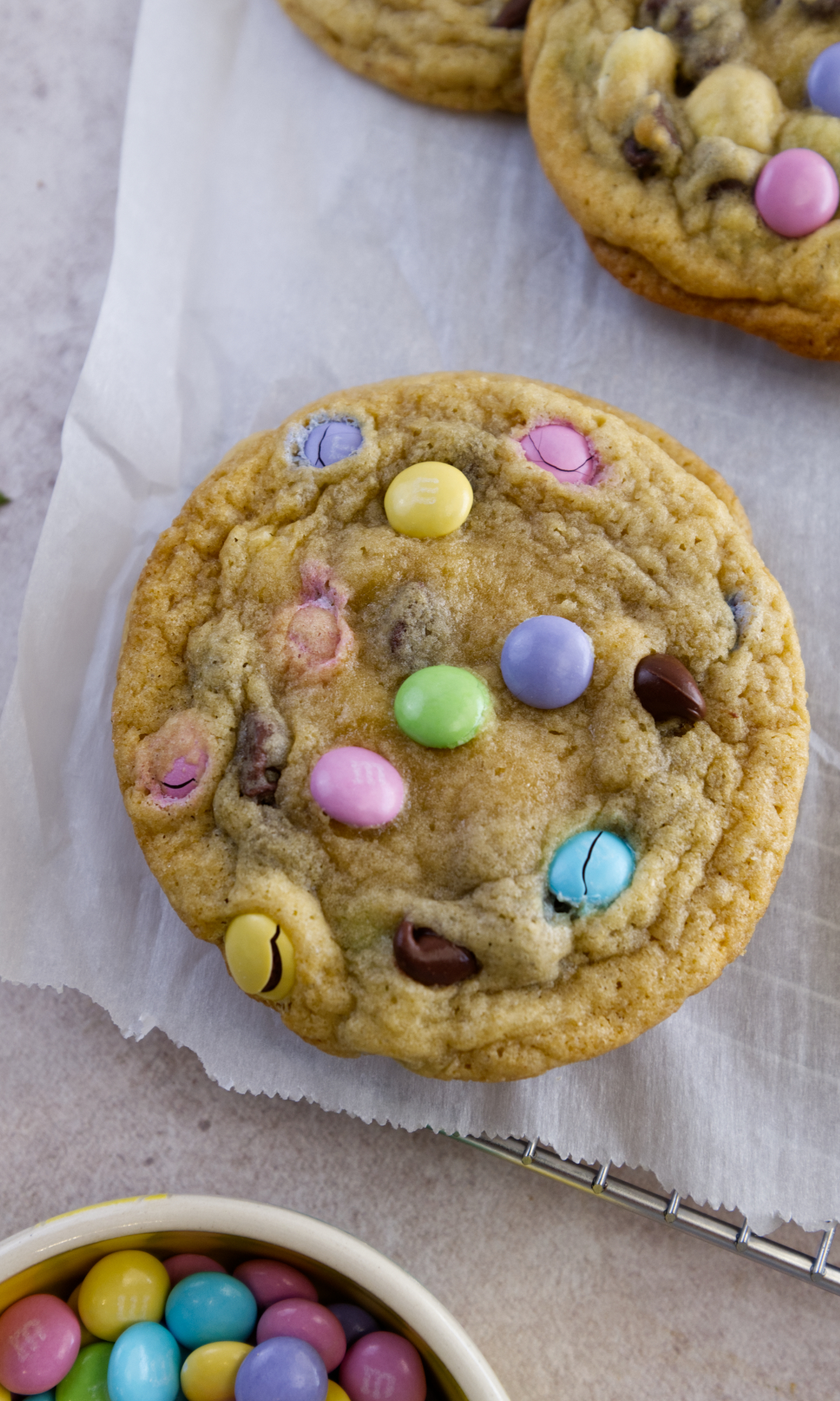 easter m&m Cookies