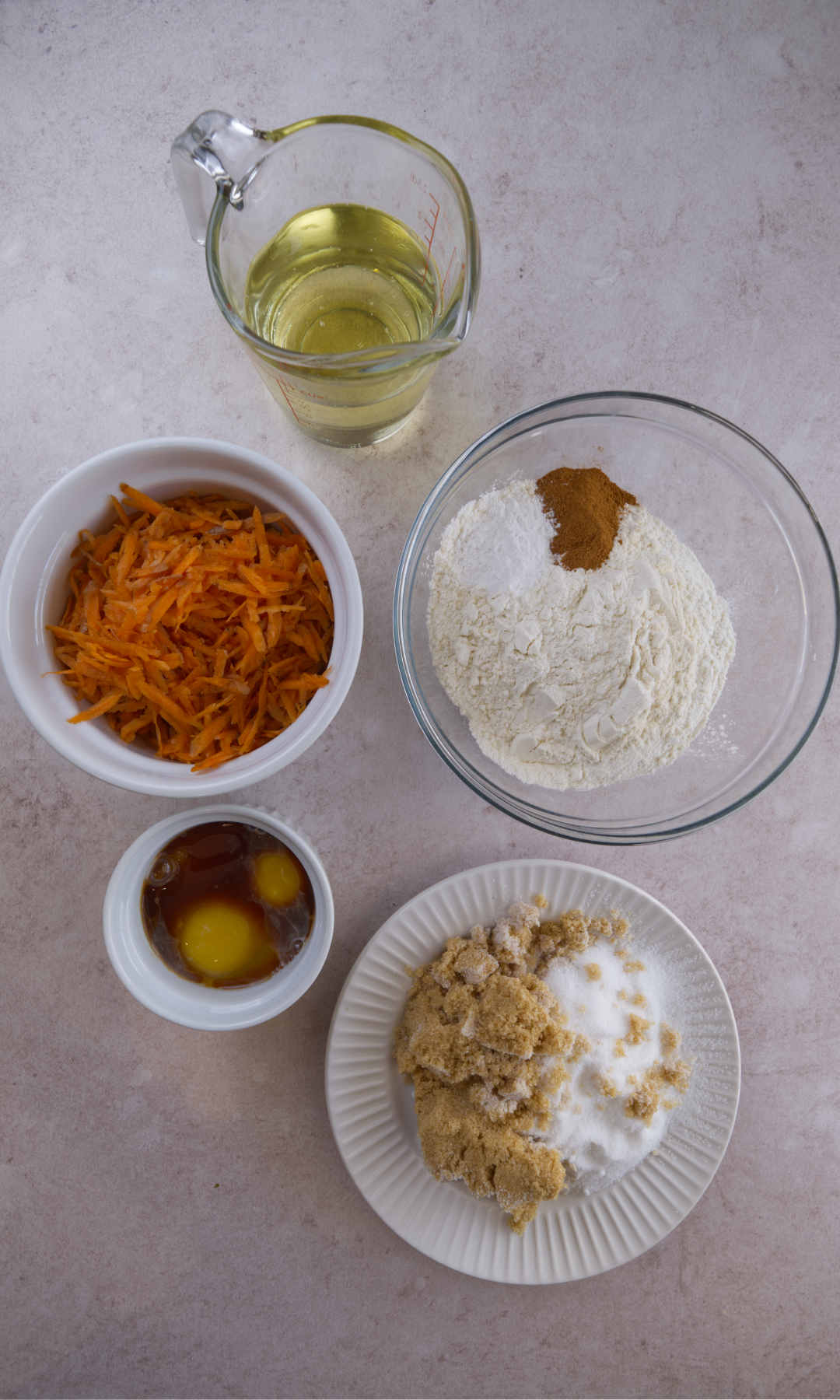 mini carrot cake ingredients