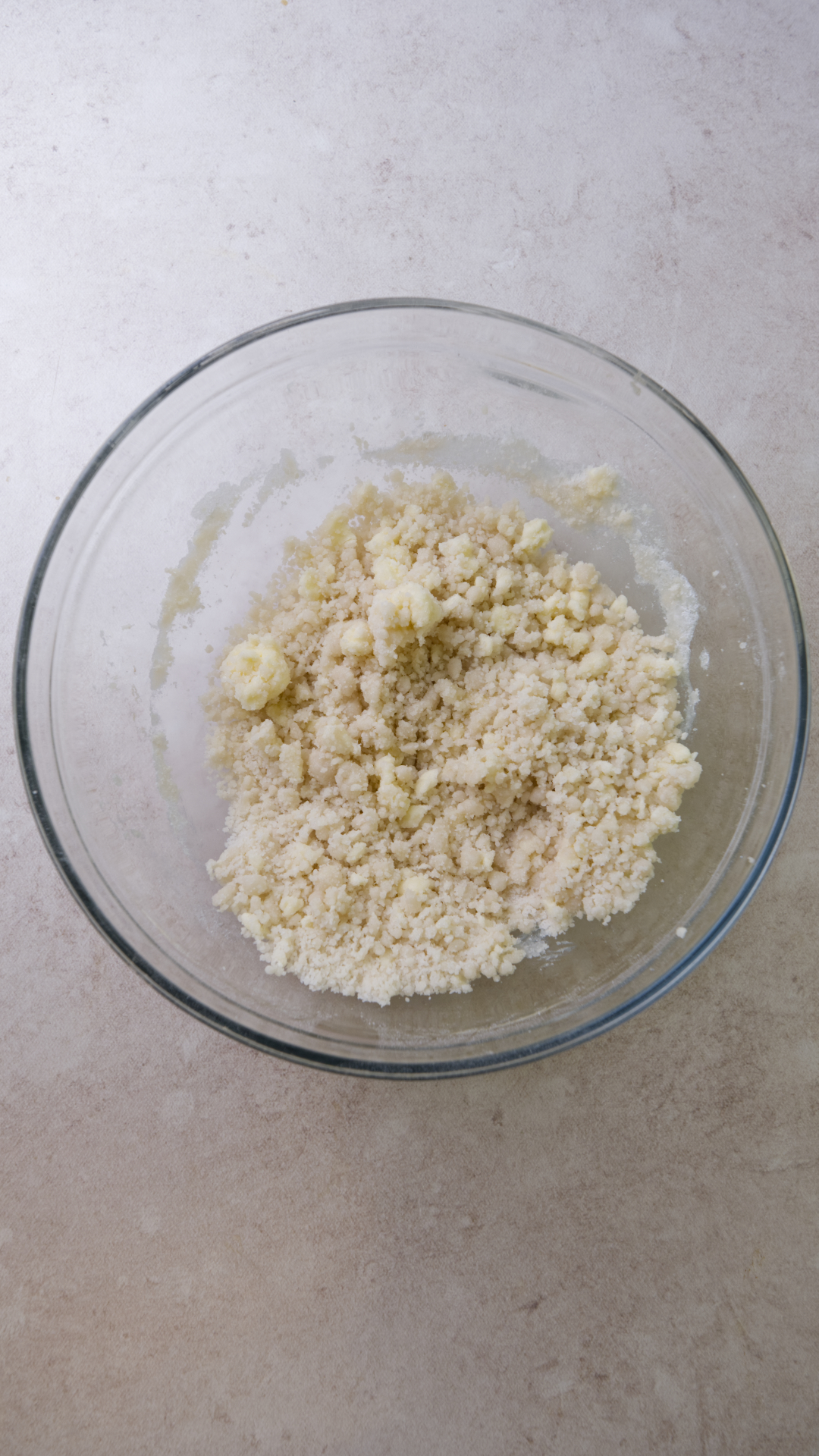 Peach Cupcakes batter mixed