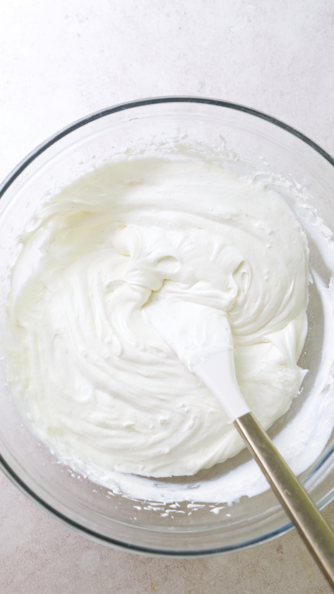 frosting is finished