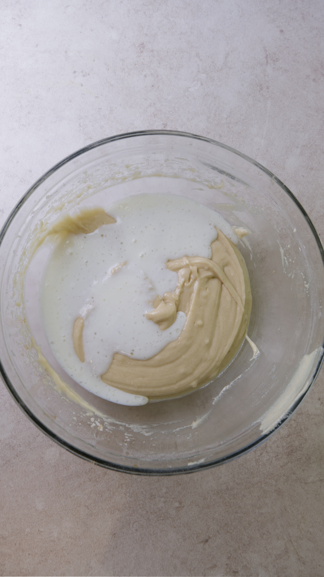 raspberry cupcake batter with buttermilk