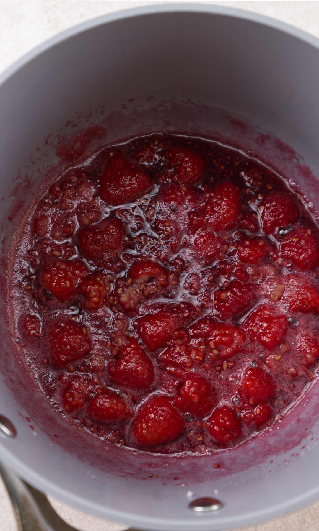 raspberry filling cooking
