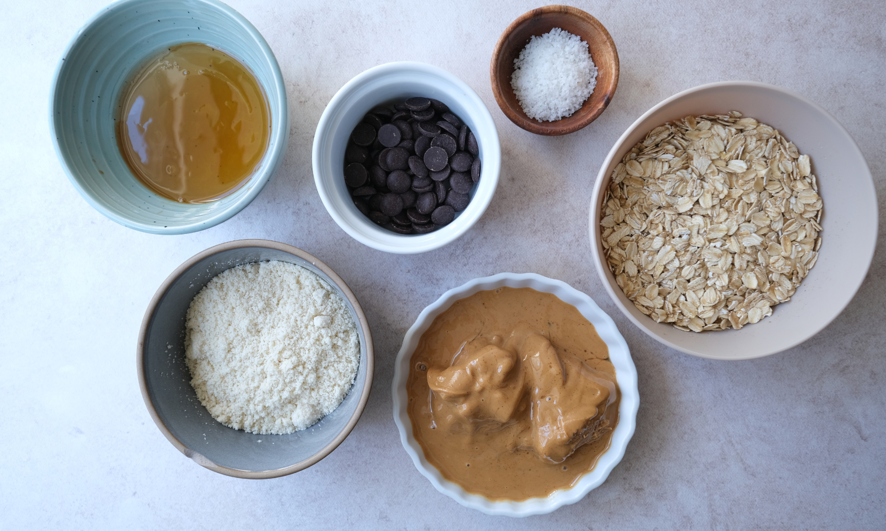 healthy peanut butter bars ingredients 