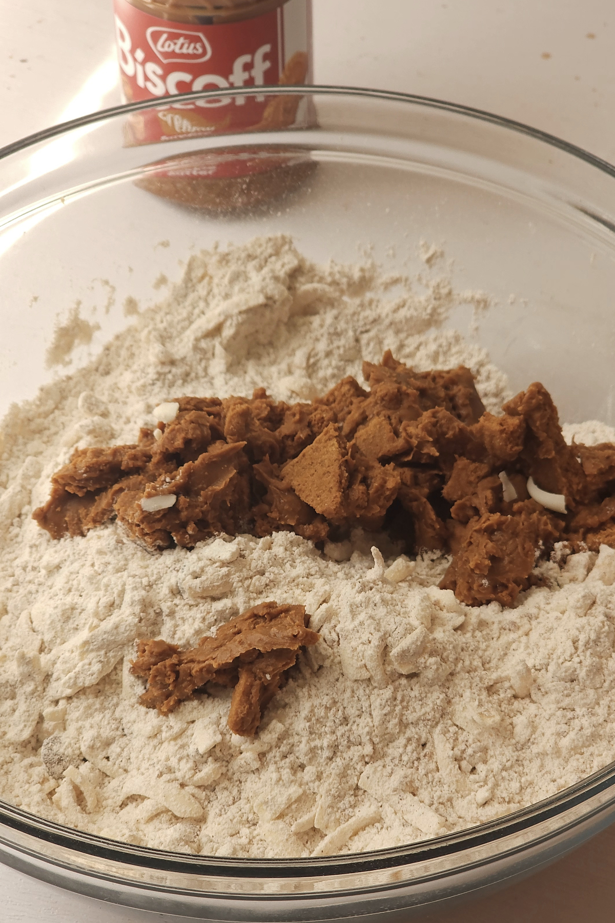 add the biscoff bark