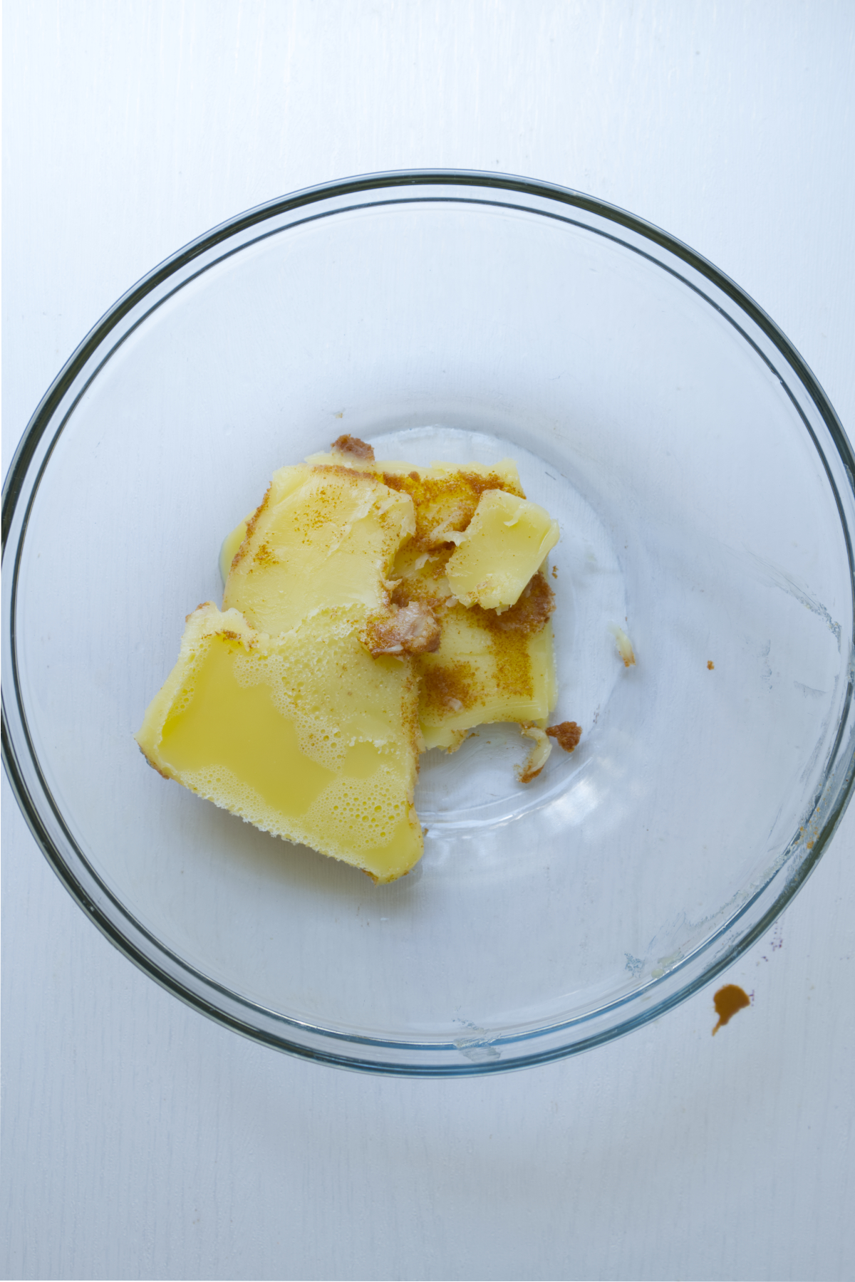 Cooled brown butter 