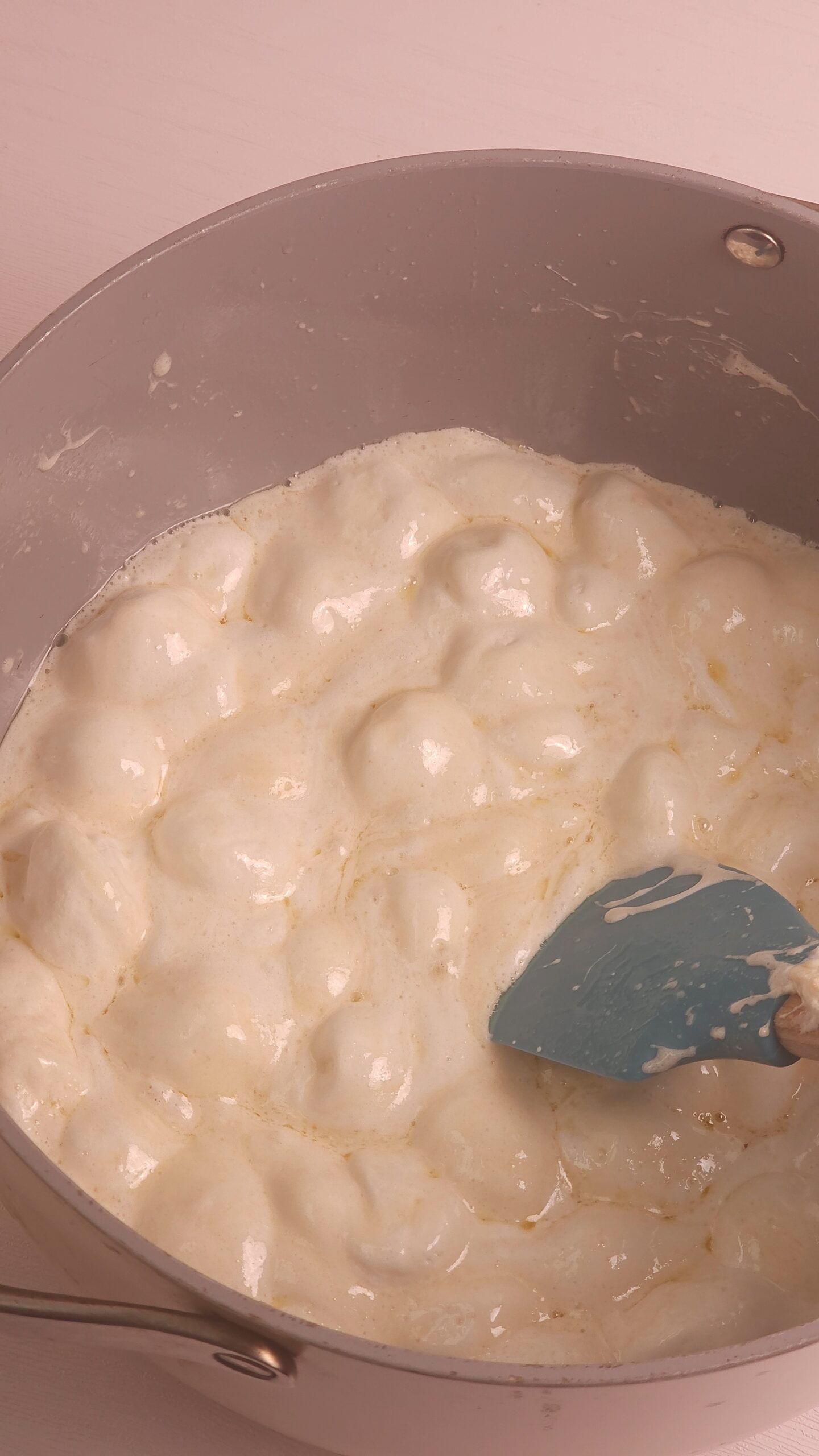 melted butter and marshmallows