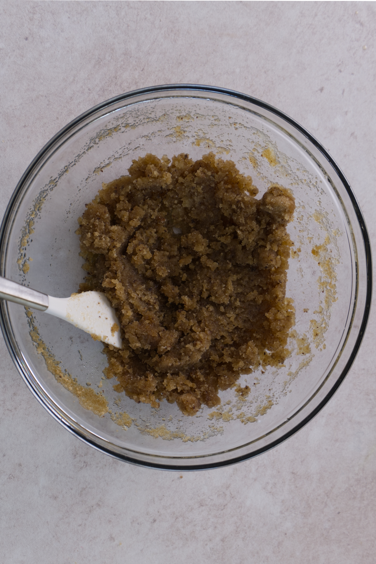 brown butter mixed with sugar
