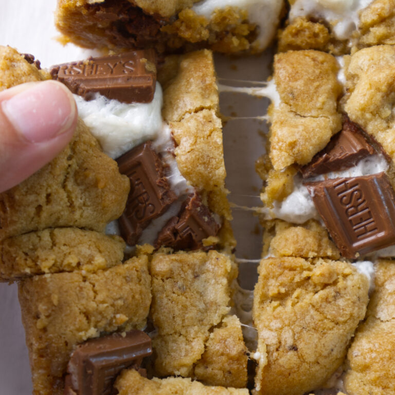Brown Butter Smores Cookie Bars
