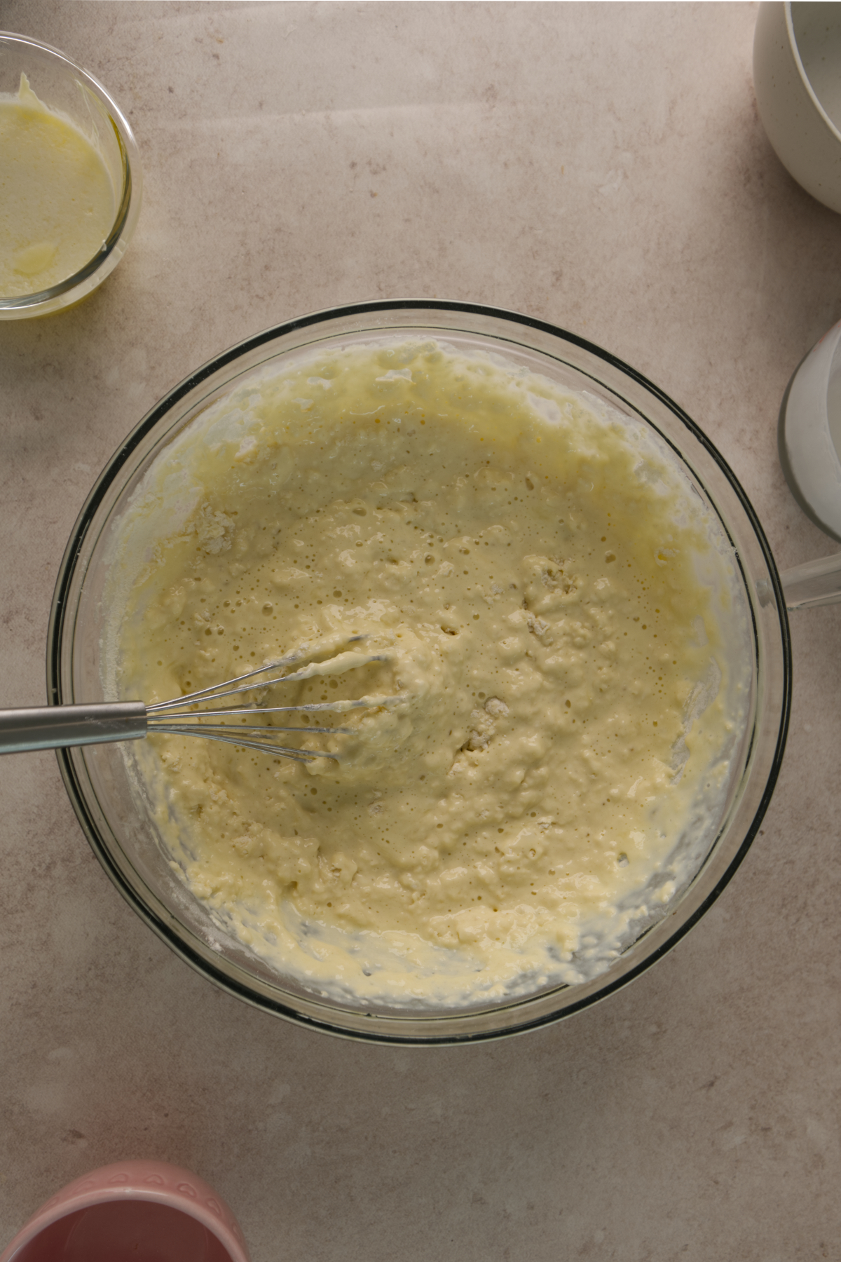 Mix until just combined