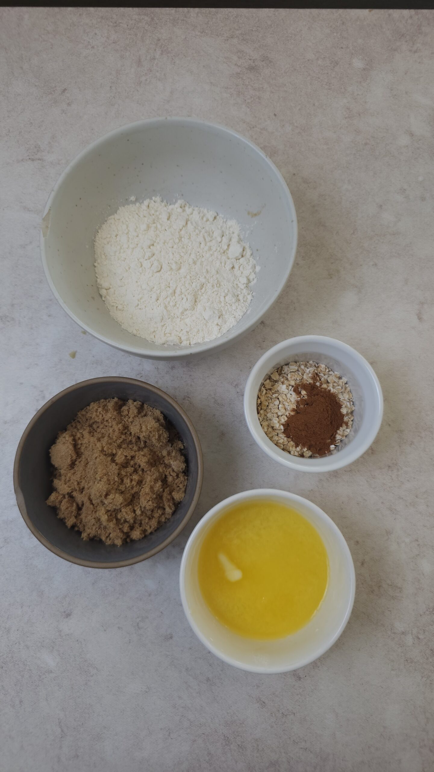 oat crumb topping