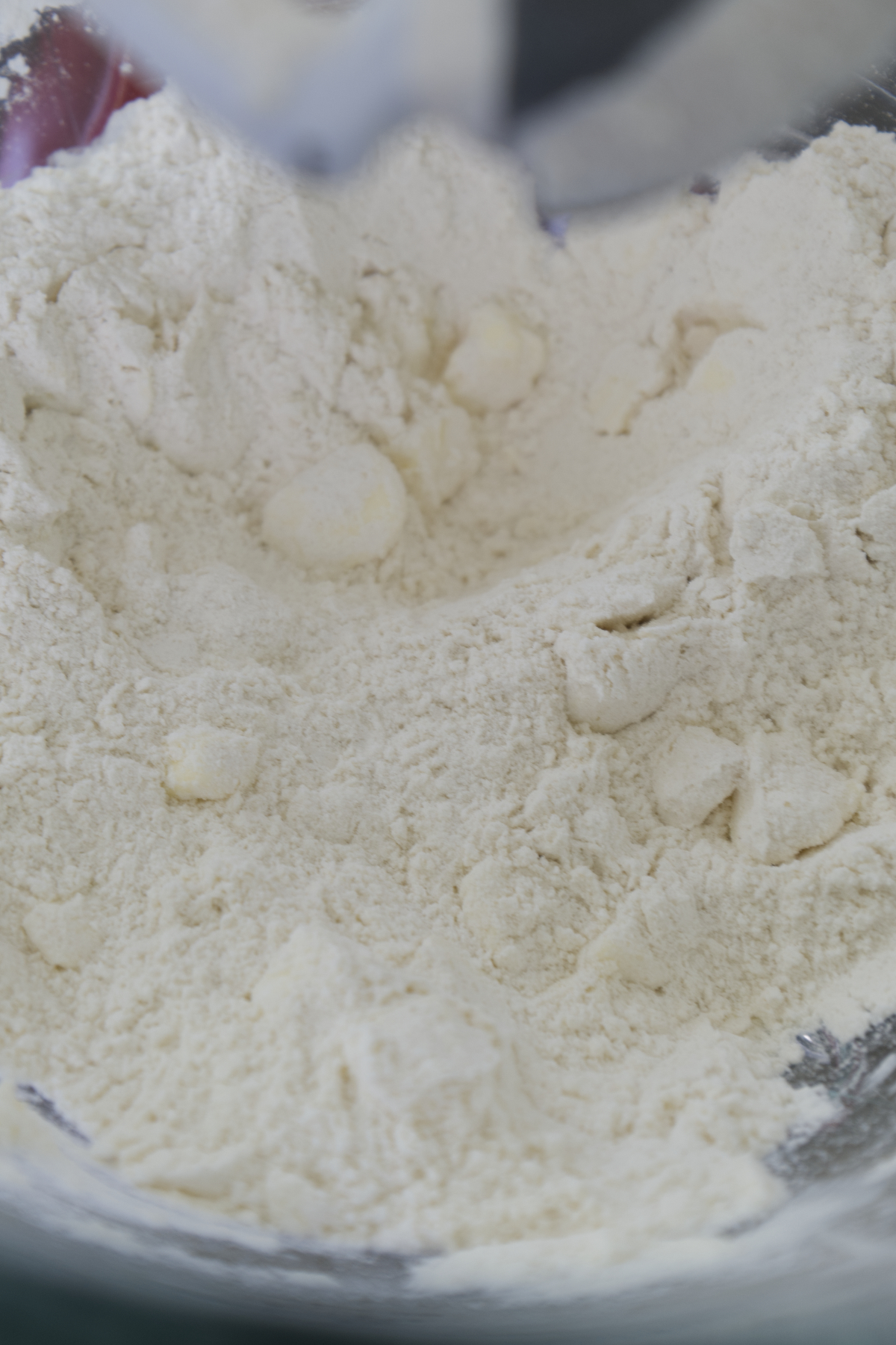 dry with butter