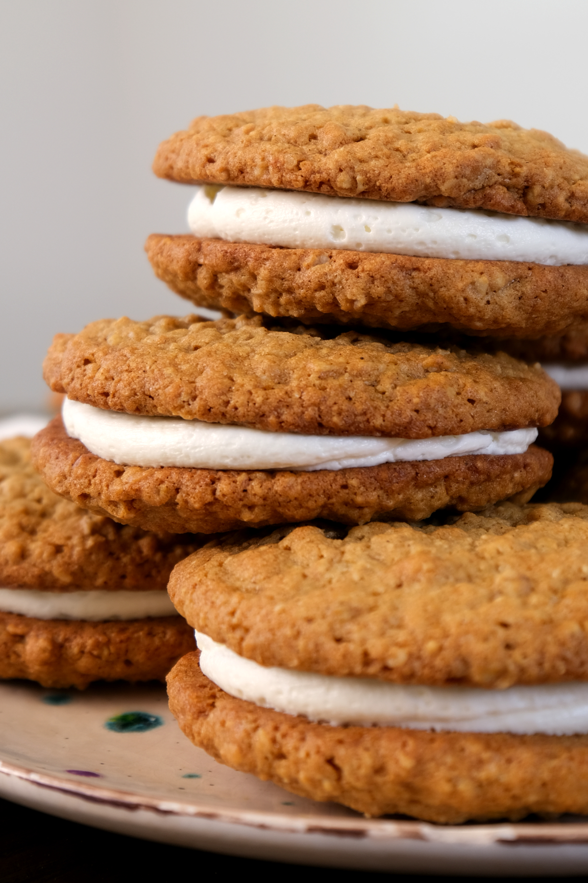 oatmeal cream pie stacked