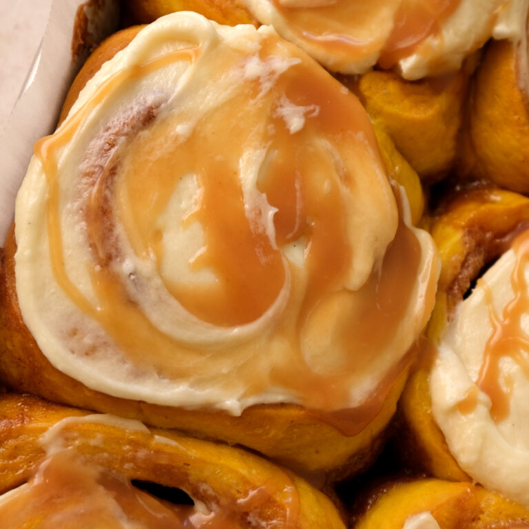 Pumpkin Chai Cinnamon Rolls