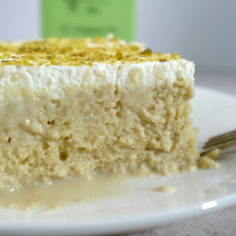 Pistachio Tres Leches Cake( From Scratch)