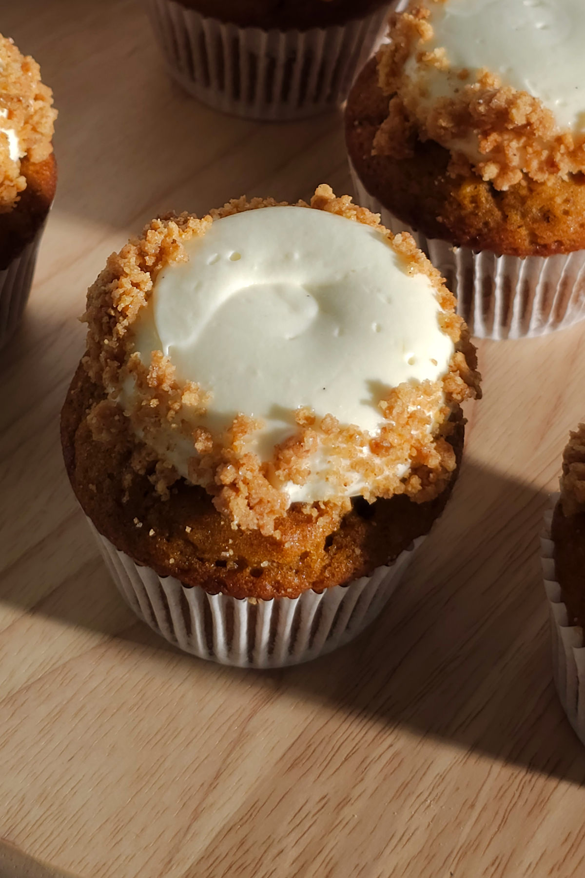 pumpkin cheesecake cupcake main image 
