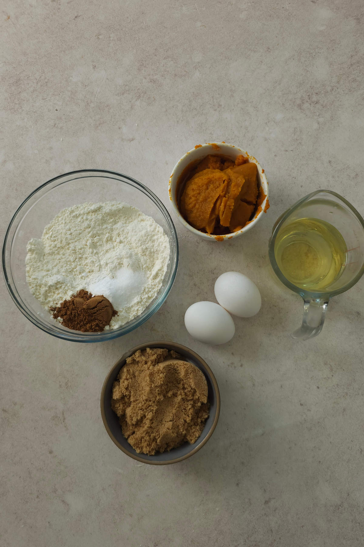 pumpkin cupcake ingredients 