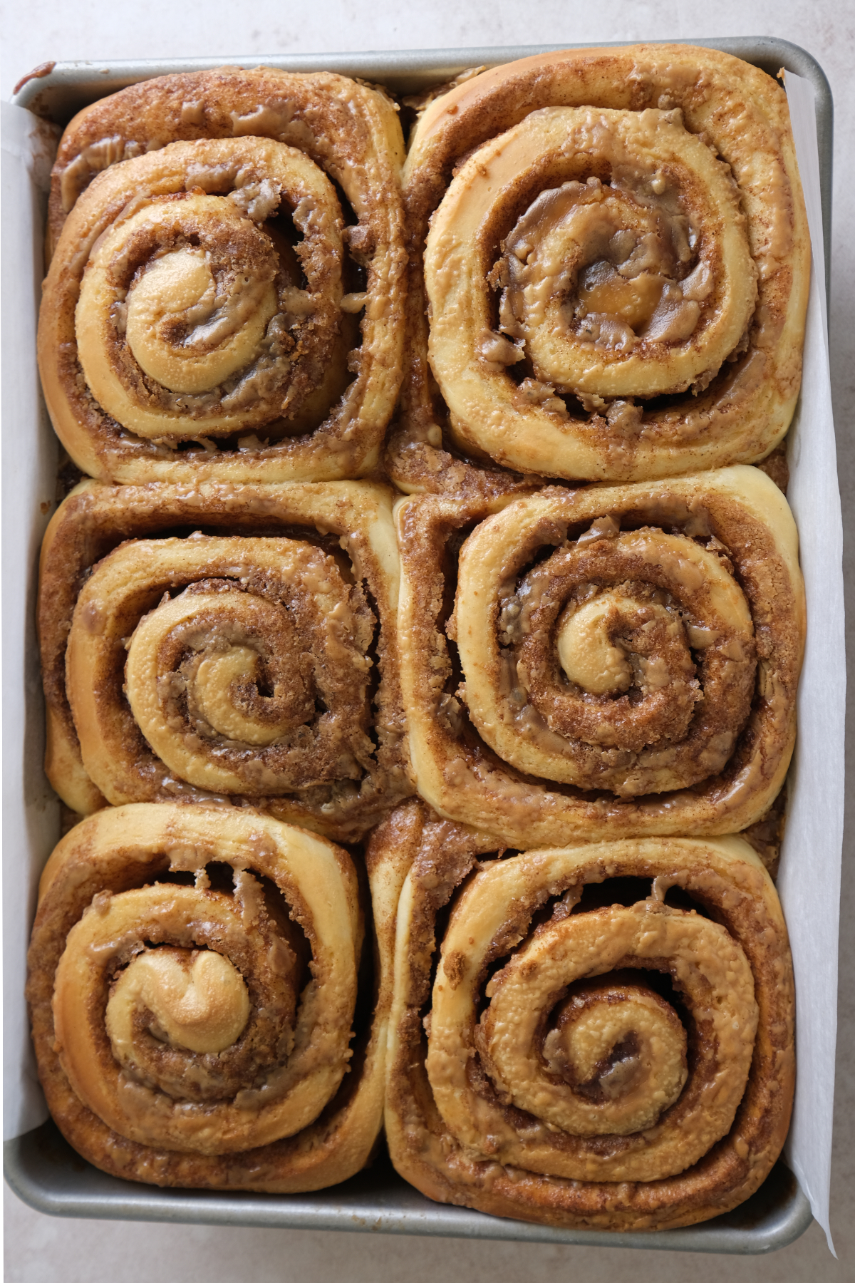 baked biscoff cinnamon roll