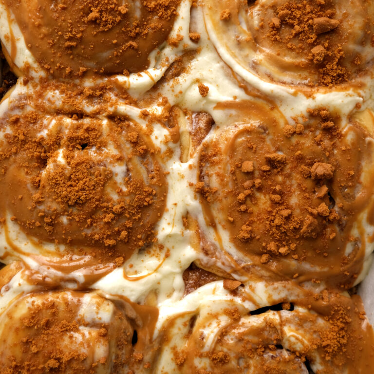Biscoff Cinnamon Rolls