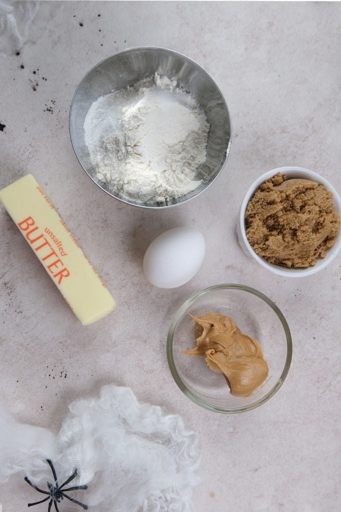 ingredients arranged